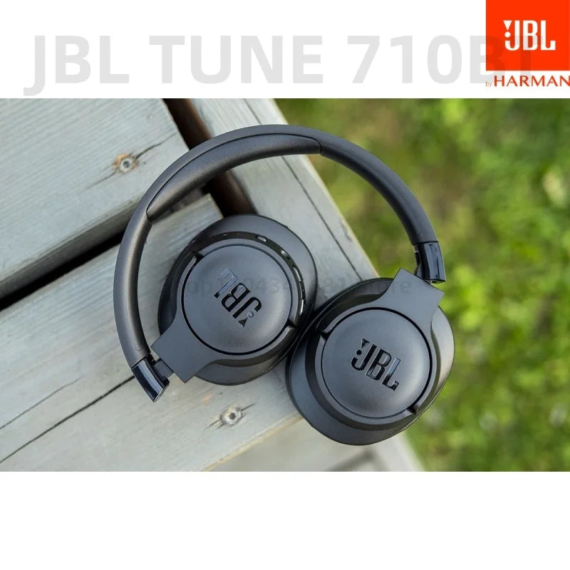 Original JBL Tune 710BT Over-Ear Bluetooth Foldable Headphones