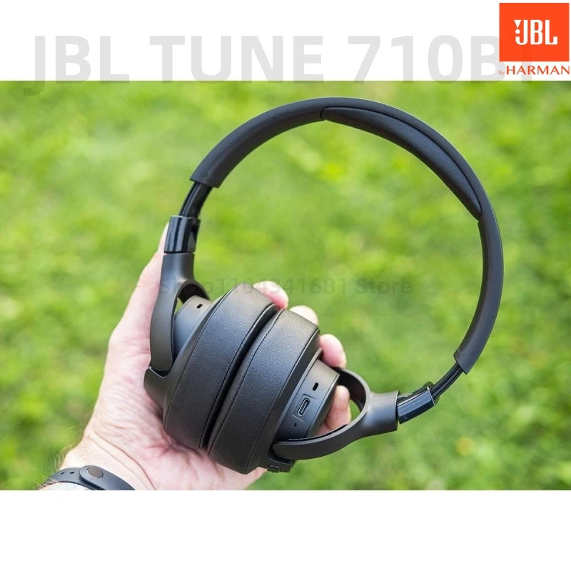 Original JBL Tune 710BT Over-Ear Bluetooth Foldable Headphones