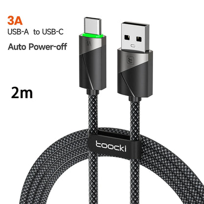 Toocki 3-in-1 USB C Cable Fast Charging for iPhone and Android