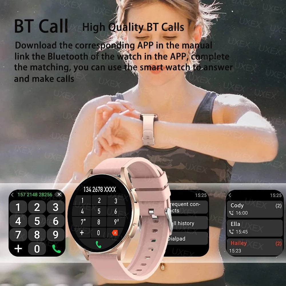 2025 Smart Business Watch for Men, 1.32” Bluetooth Call, Health Monitor, Fitness Tracker