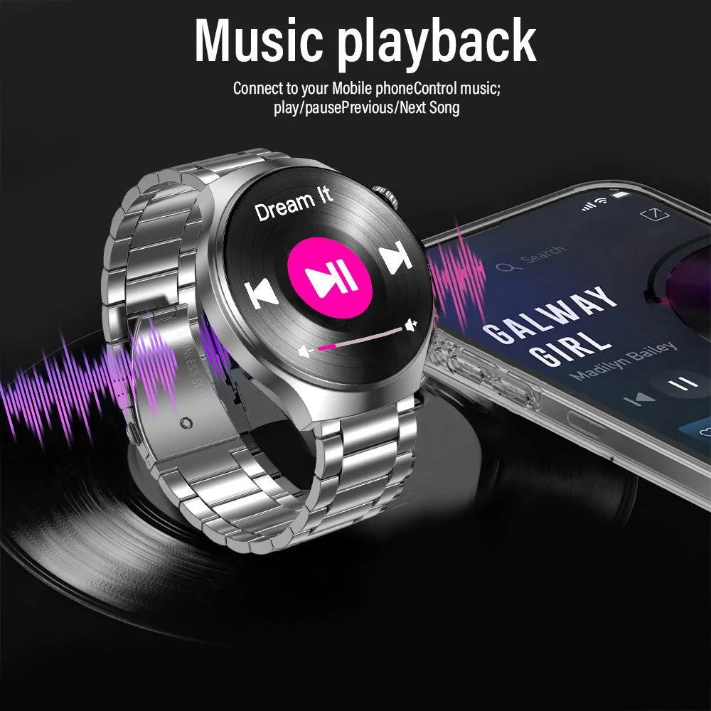 G.L Wear  Men’s Smart Watch HD Display