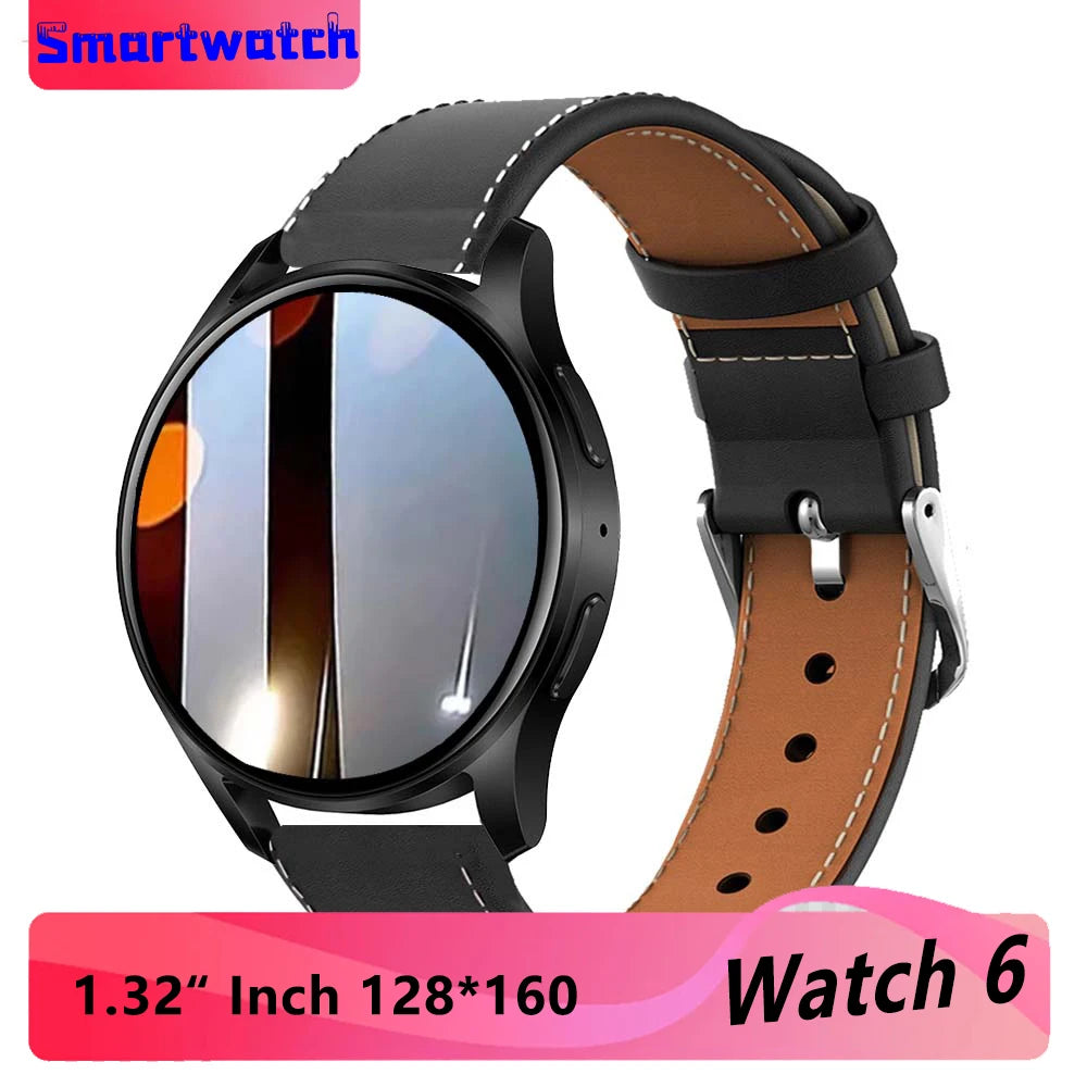 2025 Smart Business Watch for Men, 1.32” Bluetooth Call, Health Monitor, Fitness Tracker
