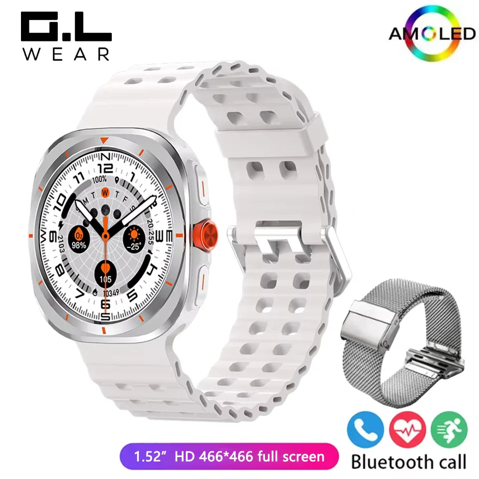 LAXASFIT Men’s AMOLED Smart Watch