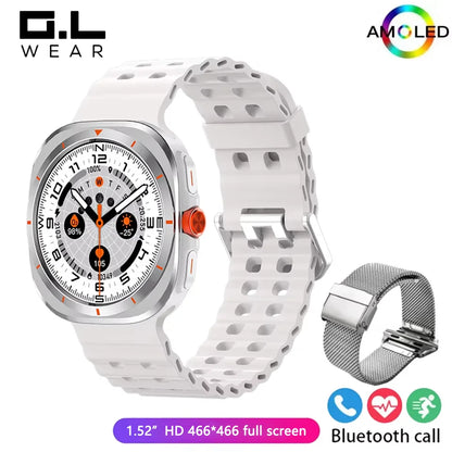 LAXASFIT Men’s AMOLED Smart Watch