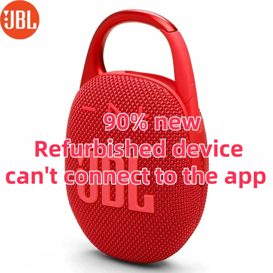JBL Clip 5 Portable Bluetooth Speaker. Ultra Compact, IP67 Waterproof, 12H Playtime