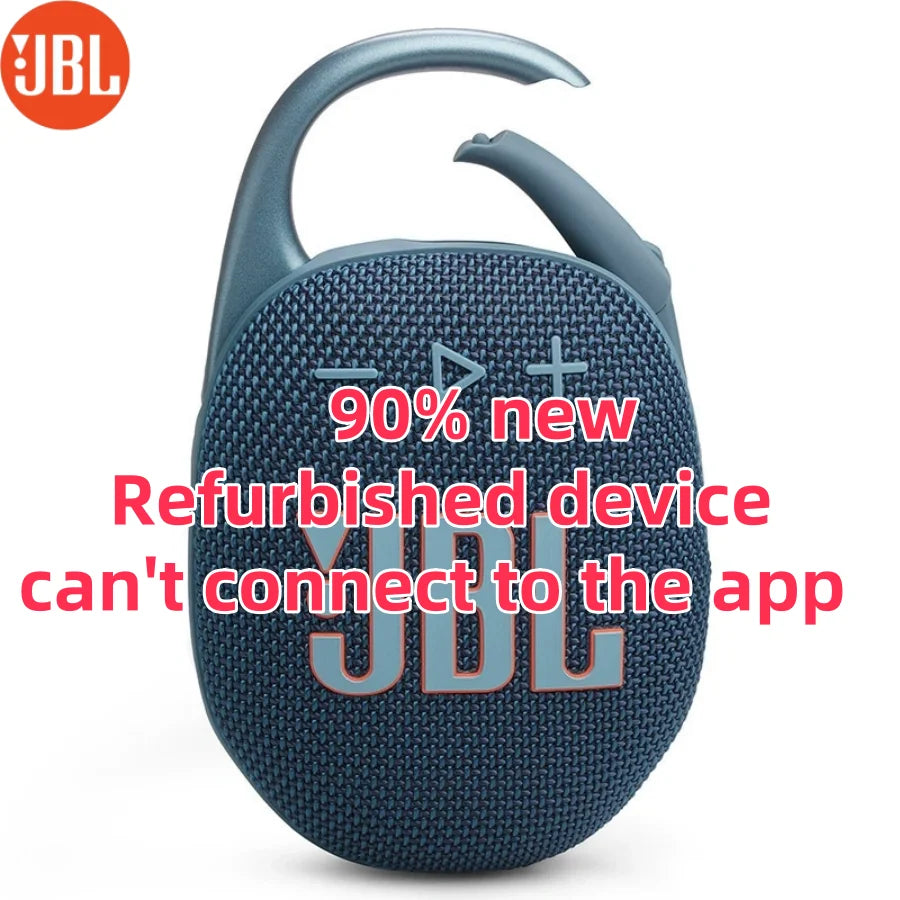 JBL Clip 5 Portable Bluetooth Speaker. Ultra Compact, IP67 Waterproof, 12H Playtime