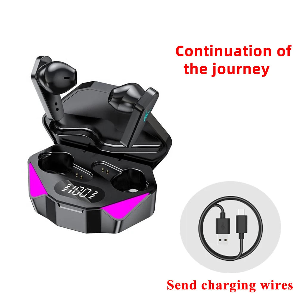 XYJS TWS Wireless Bluetooth Earphones with LED Display