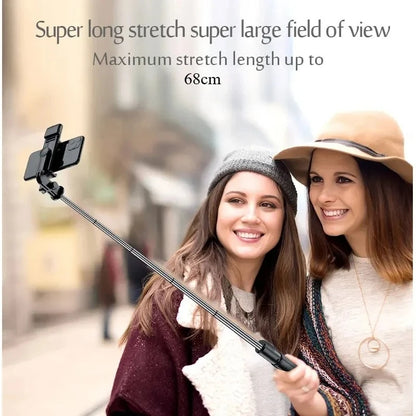 GlowShot Pro™ Wireless Bluetooth Selfie Stick & Tripod with Fill Light