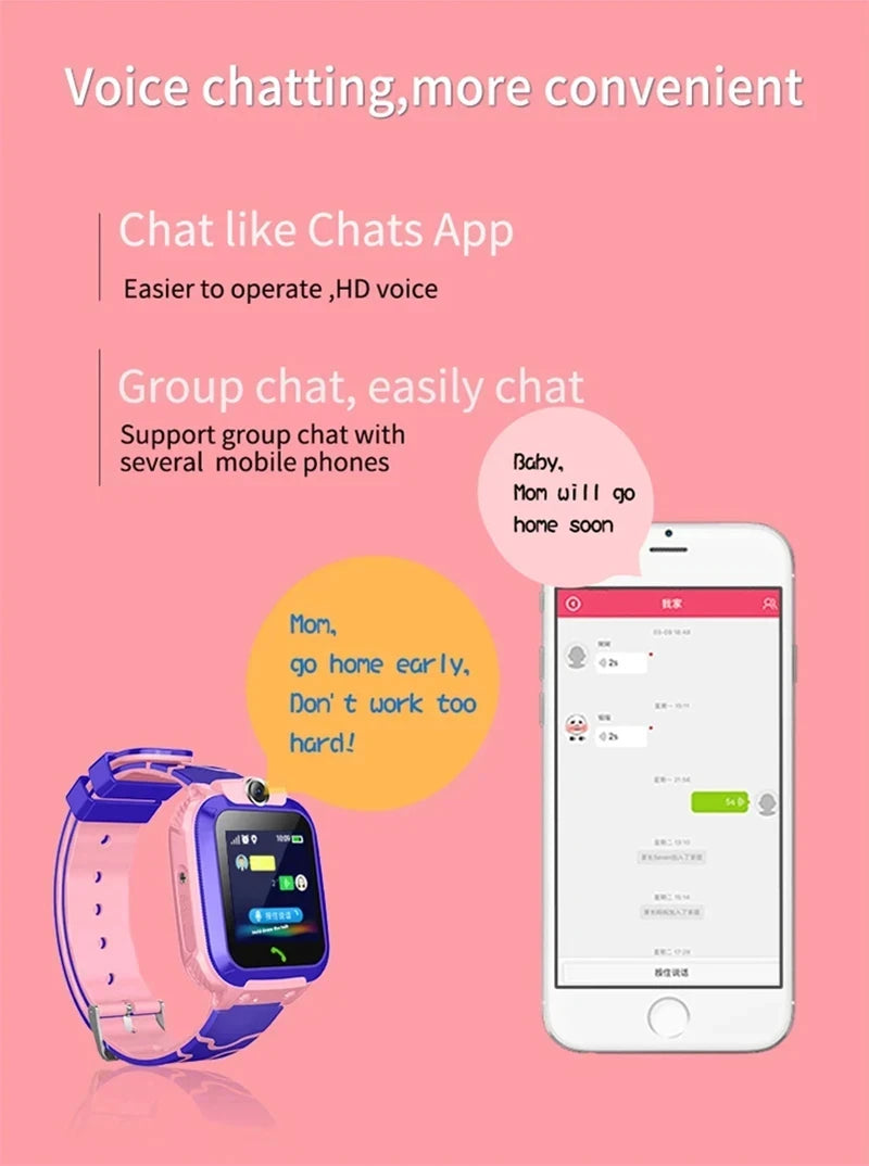 Xiaomi Kids Smart Watch: GPS Tracker & SOS Call