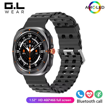LAXASFIT Men’s AMOLED Smart Watch