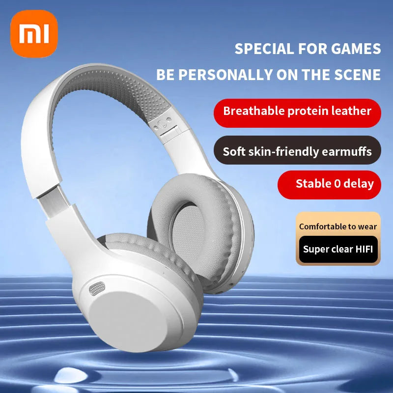 Xiaomi 5W Wireless Bluetooth Headphones with Mic | Foldable Over-Ear Headset