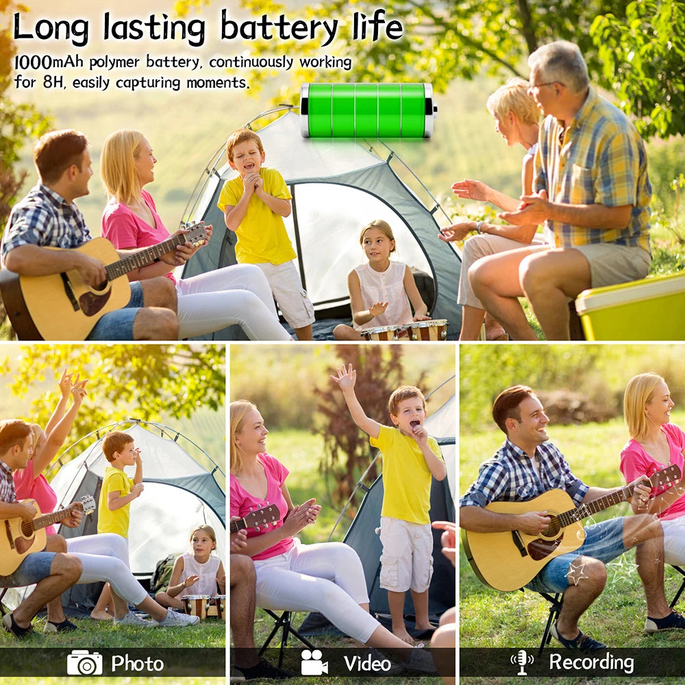 Ultra HD 4K WiFi Mini Body Camera with Night Vision
