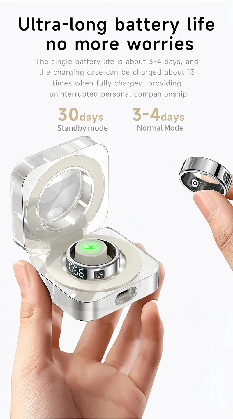 Xiaomi  Smart Fitness Ring with Health Tracking & LED Display