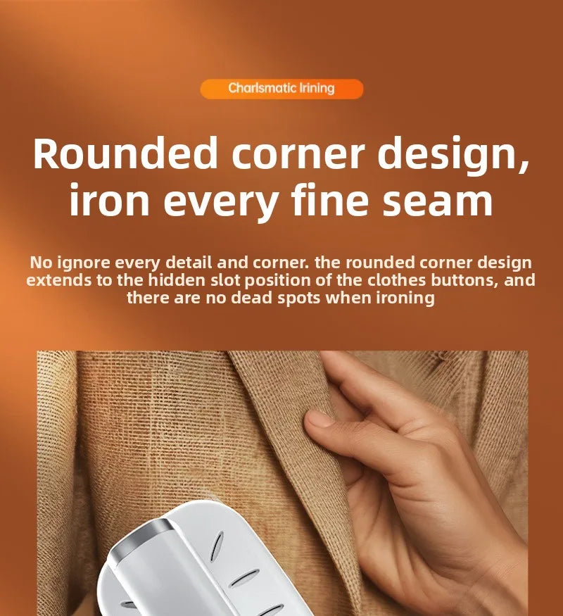 TINGMIO Handheld USB Portable Mini Steamer Iron