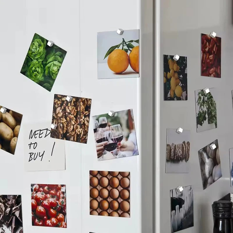 Super Strong Cube Fridge Magnets | DIY Hooks for Home & Office