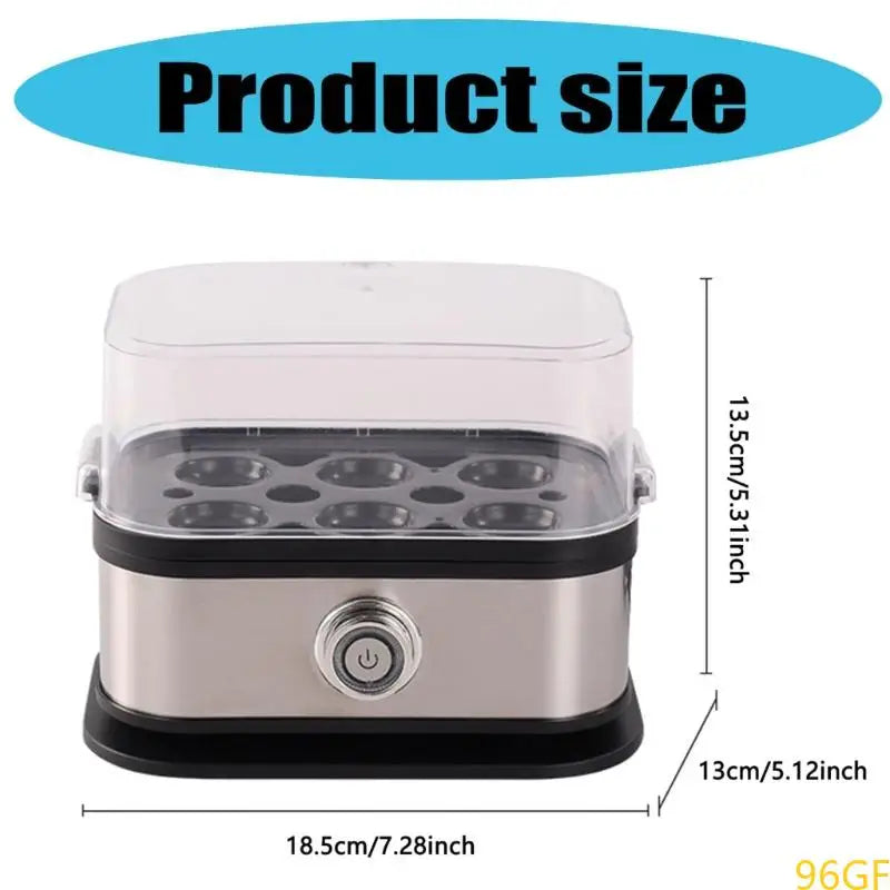 Space Saving Electric Egg Boiler 6 Egg Capacity