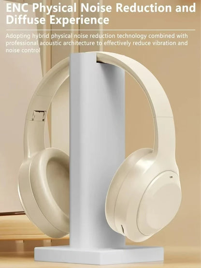 Wireless Bluetooth 5.3 Over-Ear Headphones with Mic | HIFI Stereo Gamer Headset TF/AUX Music Player