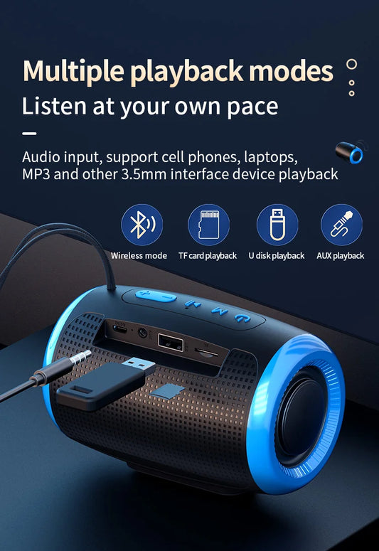 AyeBeau Portable Bluetooth Speaker