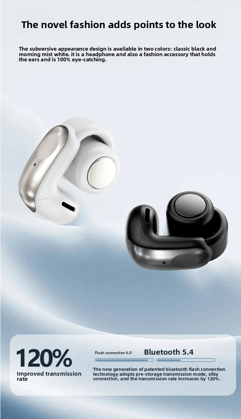 DAIDAN Mini Ear Clip Bluetooth Earbuds