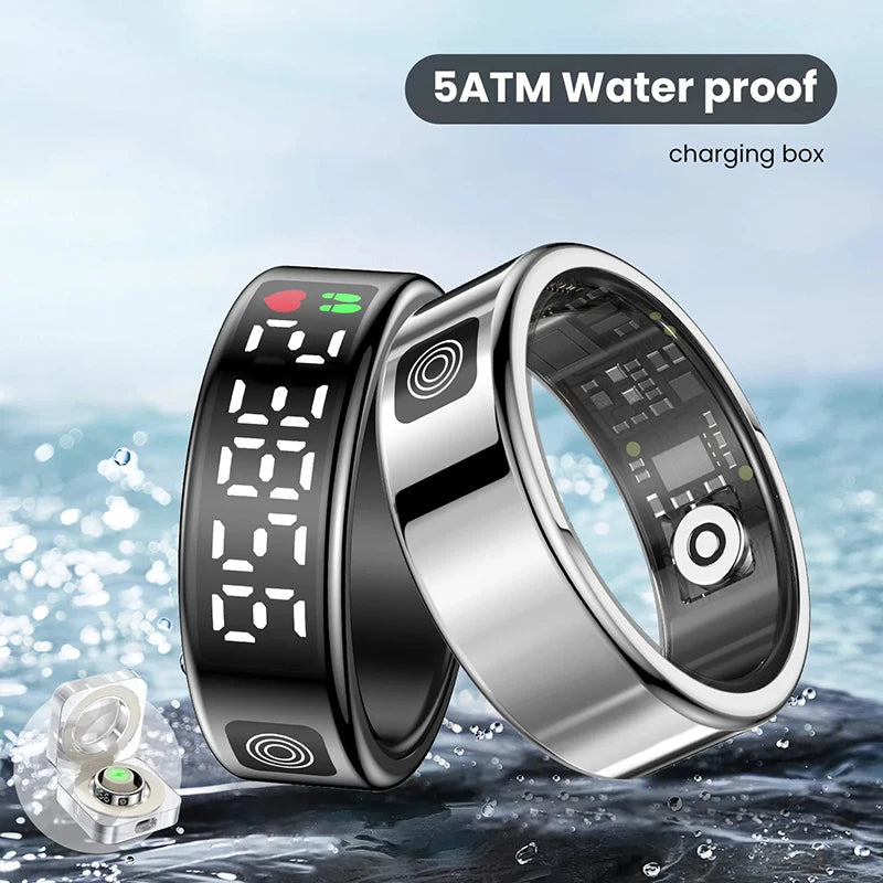 Xiaomi  Smart Fitness Ring with Health Tracking & LED Display