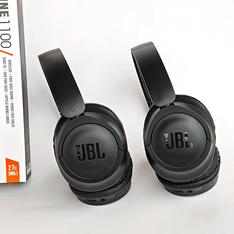 JBL TUNE 1100 Wireless Bluetooth Headphones with Mic | Foldable Over-Ear Headset
