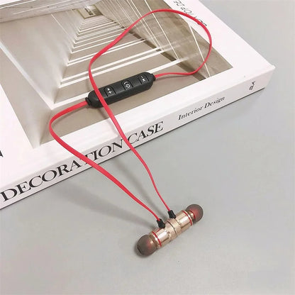 STTKGZD Wireless Bluetooth Neckband Earphones