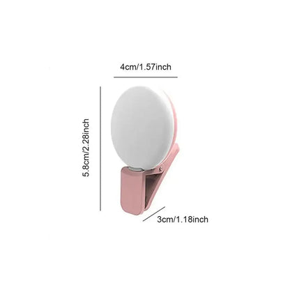 GlowClip Mini LED Selfie Light