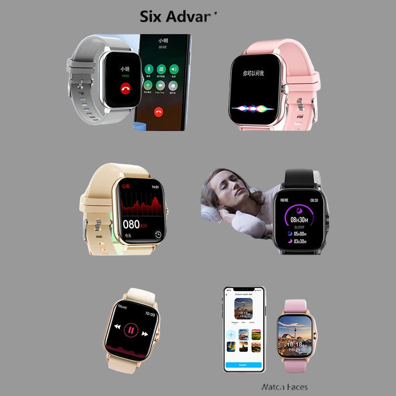 VibeSync™ Y13 Smartwatch Bluetooth Calling, Fitness & Health Tracker