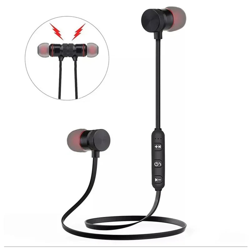 STTKGZD Wireless Bluetooth Neckband Earphones