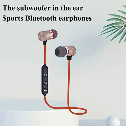 STTKGZD Wireless Bluetooth Neckband Earphones