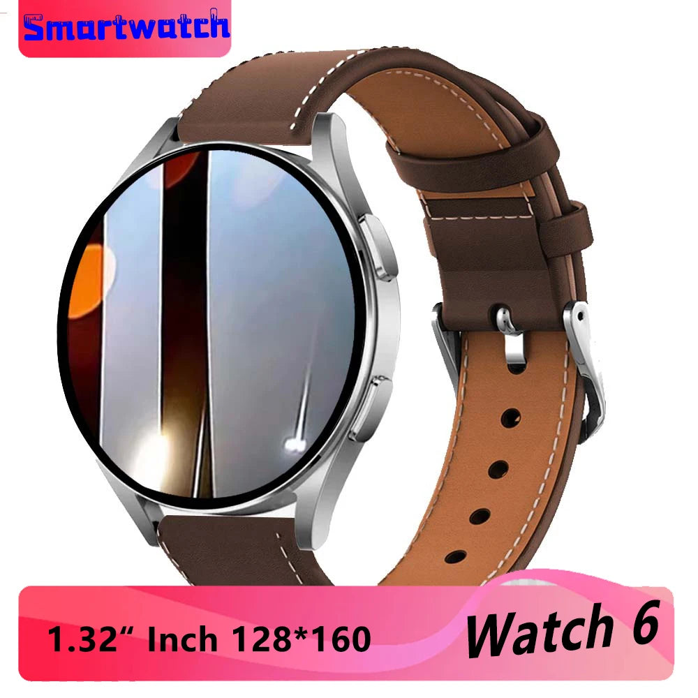 2025 Smart Business Watch for Men, 1.32” Bluetooth Call, Health Monitor, Fitness Tracker