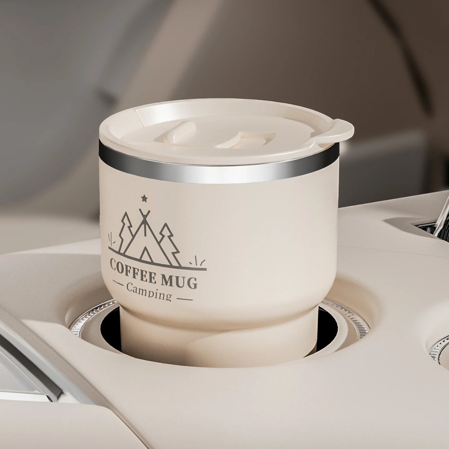 Thermal Cup a 304 Stainless Steel Double Layer Insulated Mug, 400ml