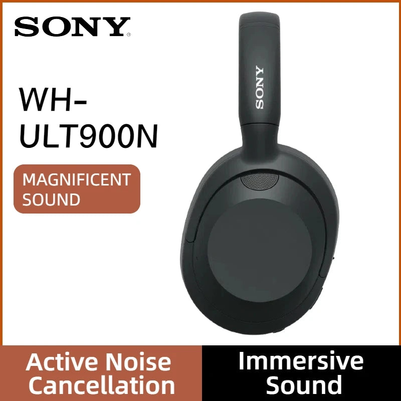 Sony WH-ULT900N Wireless Over-Ear Headphones with Active Noise Canceling and Deep Bass
