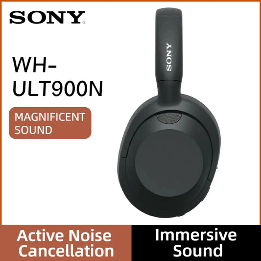 Sony WH-ULT900N Wireless Over-Ear Headphones with Active Noise Canceling and Deep Bass
