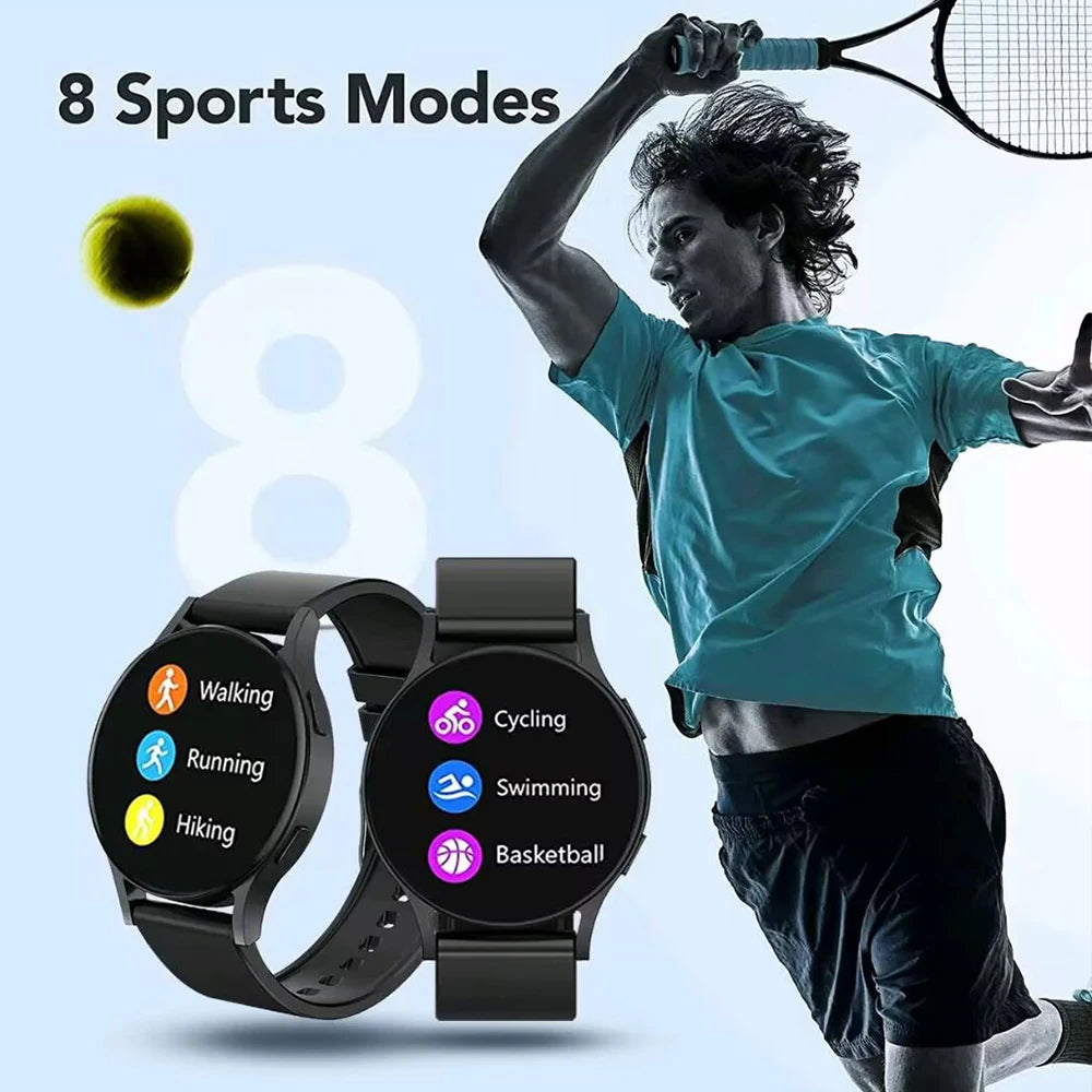 2025 Smart Business Watch for Men, 1.32” Bluetooth Call, Health Monitor, Fitness Tracker