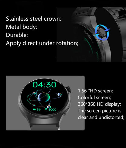G.L Wear  Men’s Smart Watch HD Display