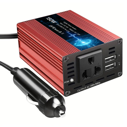150W Car Power Inverter – 12V DC to 110V/220V AC Converter