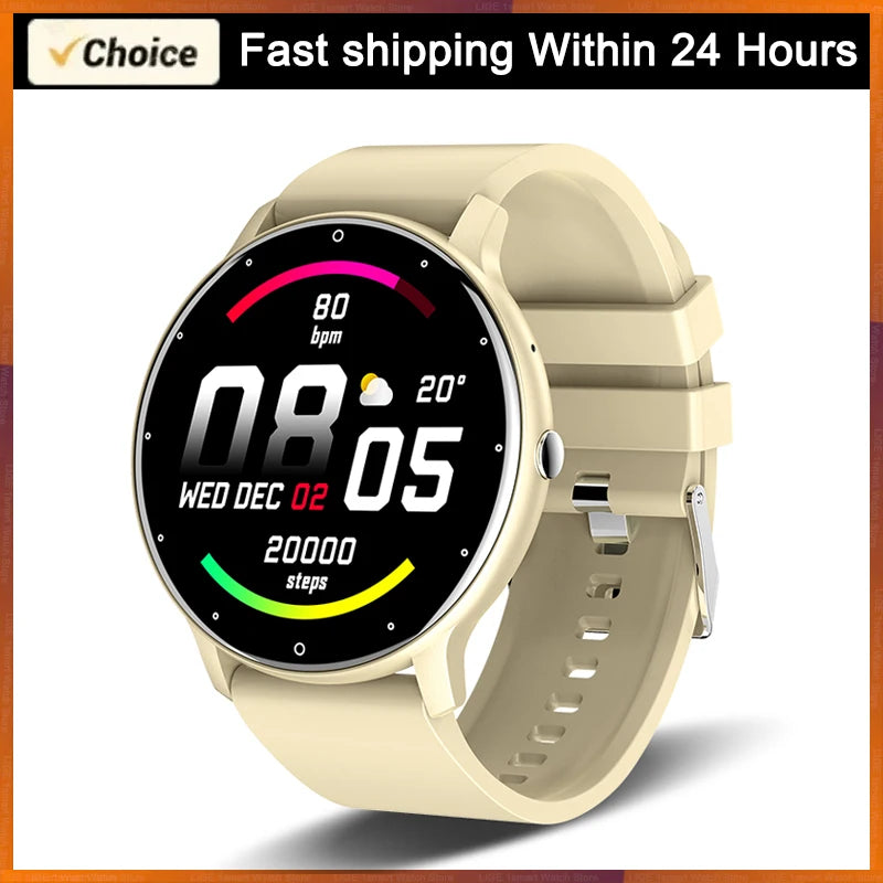 LIGE 2026 Unisex Fitness Smart Watch with Heart Rate Monitor