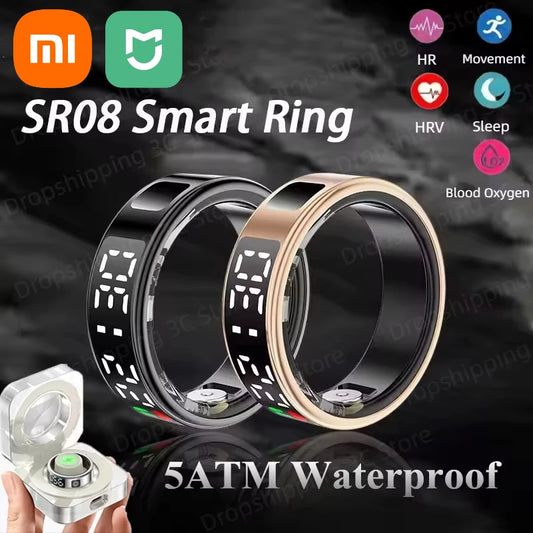 Xiaomi  Smart Fitness Ring with Health Tracking & LED Display