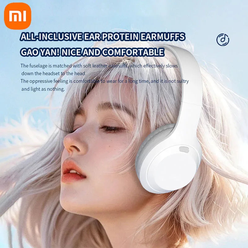 Xiaomi 5W Wireless Bluetooth Headphones with Mic | Foldable Over-Ear Headset