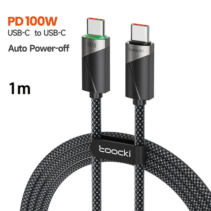 Toocki 3-in-1 USB C Cable Fast Charging for iPhone and Android