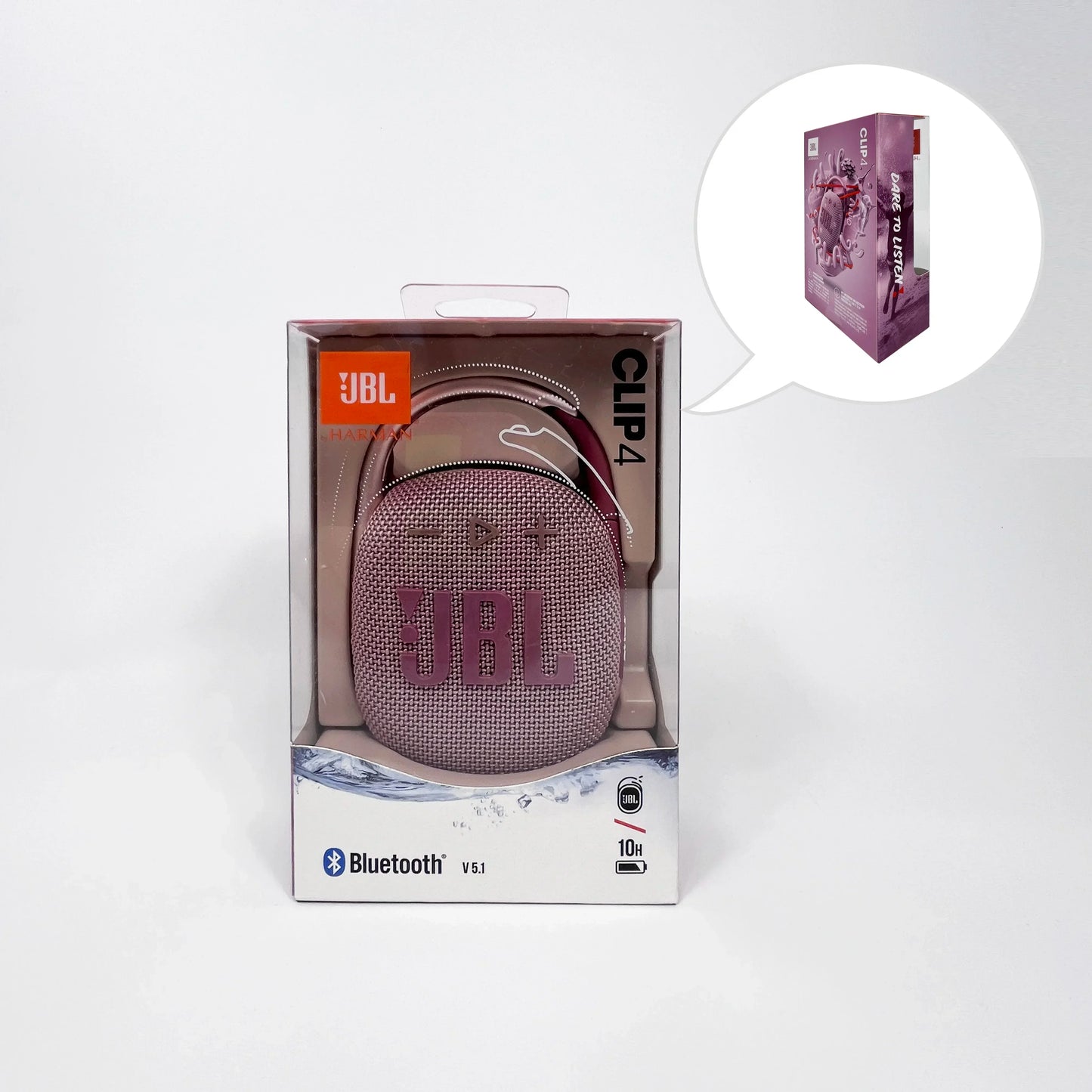 JBL Clip 4 Portable Bluetooth Speaker