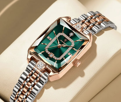 POEDAGAR Luxury Rectangle Women’s Quartz Watch