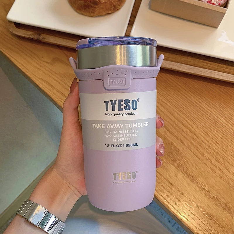 Stainless Steel Coffee Mug – Double Thermos Bottle, 550/710ml