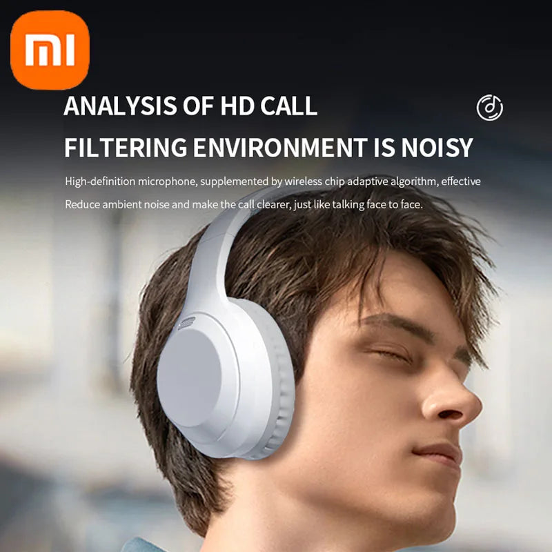 Xiaomi 5W Wireless Bluetooth Headphones with Mic | Foldable Over-Ear Headset