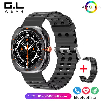 LAXASFIT Men’s AMOLED Smart Watch