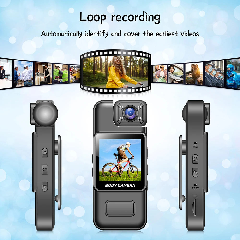 Ultra HD 4K WiFi Mini Body Camera with Night Vision