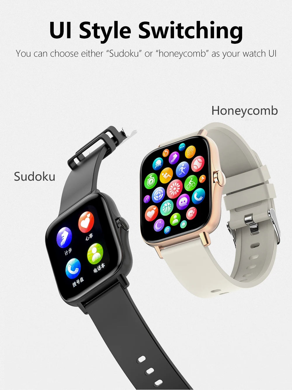 VibeSync™ Y13 Smartwatch Bluetooth Calling, Fitness & Health Tracker