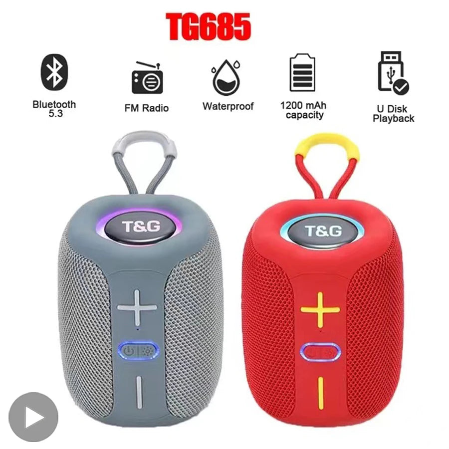 T&G 658 Portable Bluetooth Speaker
