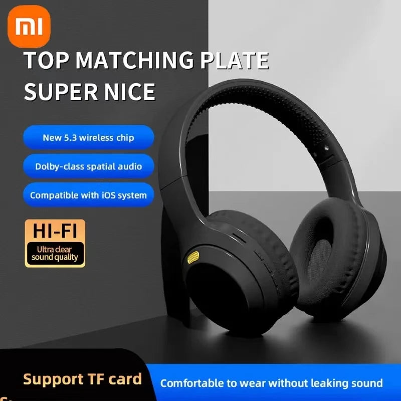 Xiaomi 5W Wireless Bluetooth Headphones with Mic | Foldable Over-Ear Headset